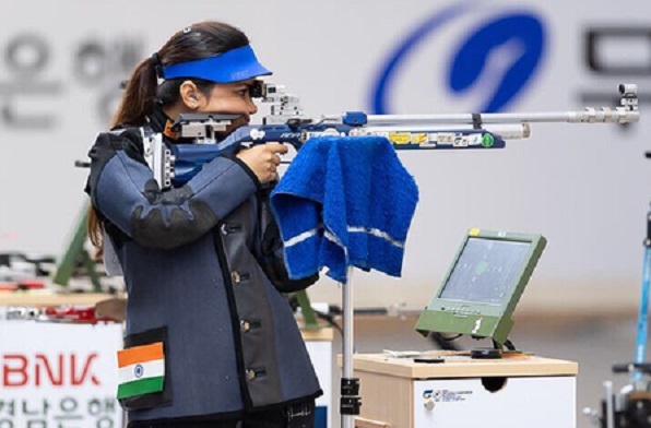 अपूर्वी चंदेला : विरासत में मिली शूटिंग, परदादा रहे मशहूर ओलंपियन करणी सिंह के कोच